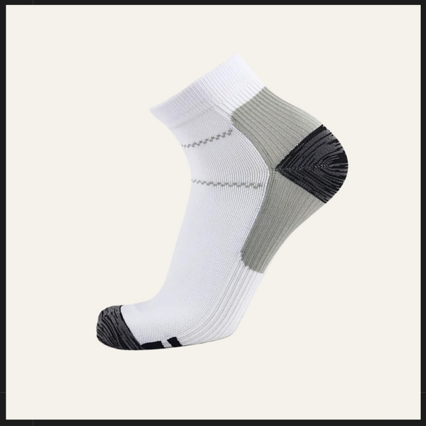 CALZE A COMPRESSIONE - Bianco