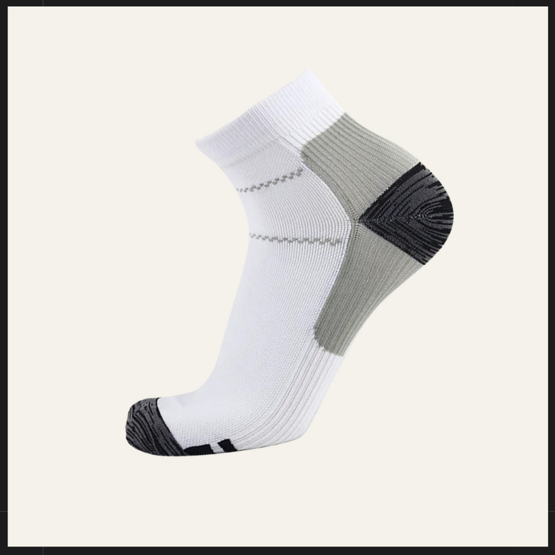 CALZE A COMPRESSIONE - Bianco