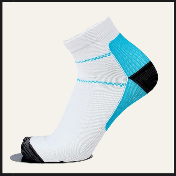 CALZE A COMPRESSIONE - Bianco