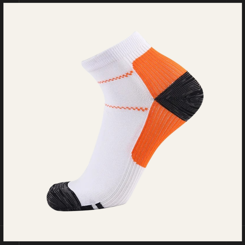 CALZE A COMPRESSIONE - Bianco