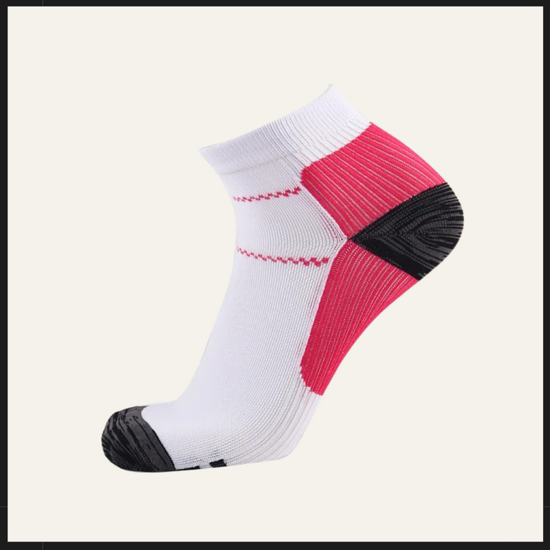 CALZE A COMPRESSIONE - Bianco